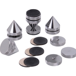 ISO-4C Black Chrome Isolation Cone Set 4 Pcs.