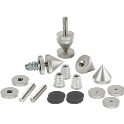 DSS5-SN Satin Nickel Spike Set 4 Pcs.